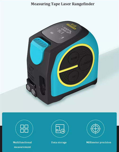 2 in 1 40m Laser Rangefinder Steel Tape Measure Digital Distance Meter Infrared Range Finder Ruler LCD Digital Display from Xiaomi Youpin 2 in 1 40m Laser Rangefinder Steel Tape Measure Digital Distance Meter Infrared Range Finder Ruler LCD Digital Display from Xiaomi Youpin