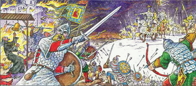 захват киева в 1240 г князь. вторжение речи посполитой и швеции. воевода возглавивший оборону киева. взятие киева монголами в 1240. осада киева батыем 1240.