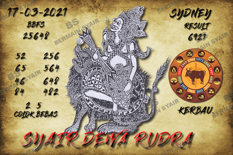 Kode Syair SDY Hari Ini Rabu 17032021 Prediksi Syair
