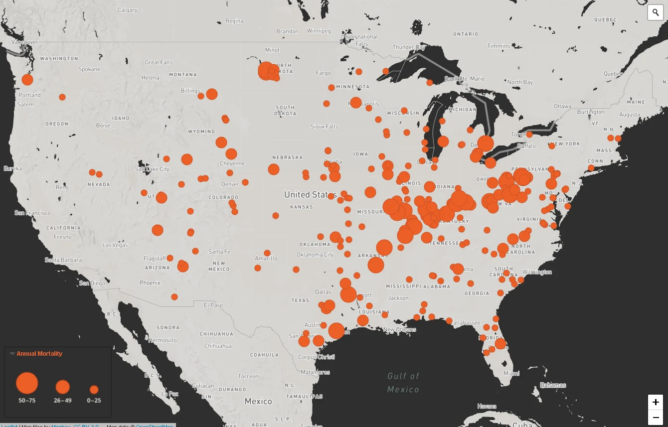 coal plants in the United States