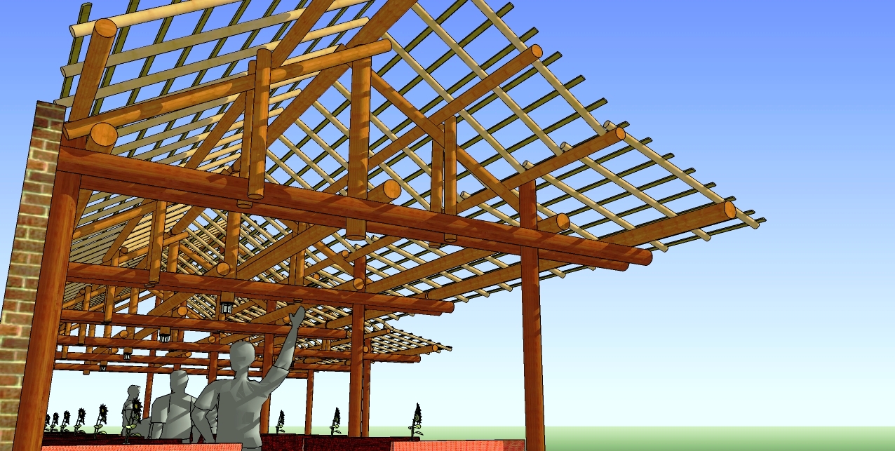 Cafe Bamboo di Pesisir Pantai Malingping GOEMILARarchitect