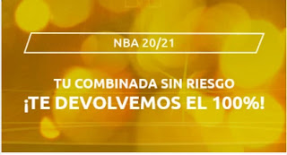Mondobets combinada sin riesgo nba 20-21 Mondobets combinada sin riesgo nba 20-21