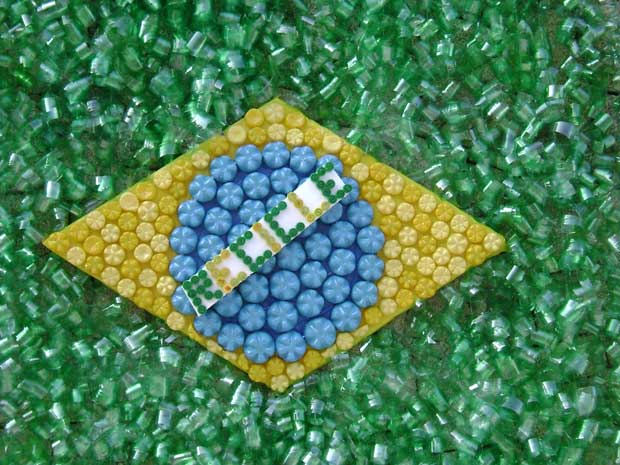 Fazendo Arte Com A Bandeira Do Brasil Semana Da Pátria Ideia Criativa