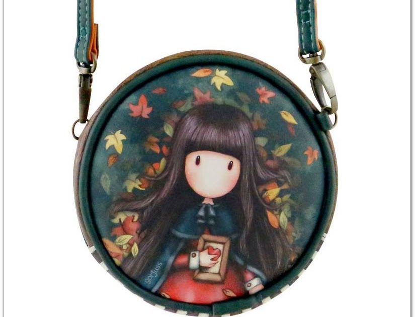 Santoro Gorjuss Autumn Leaves mini kerek válltáska
