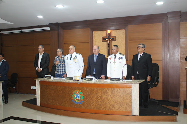 Comandantes do CPRN e 24ª CIPM são homenageados na Câmara Municipal de Jacobina