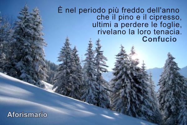 Aforismario Aforismi Frasi E Proverbi Sul Freddo E Sul Gelo