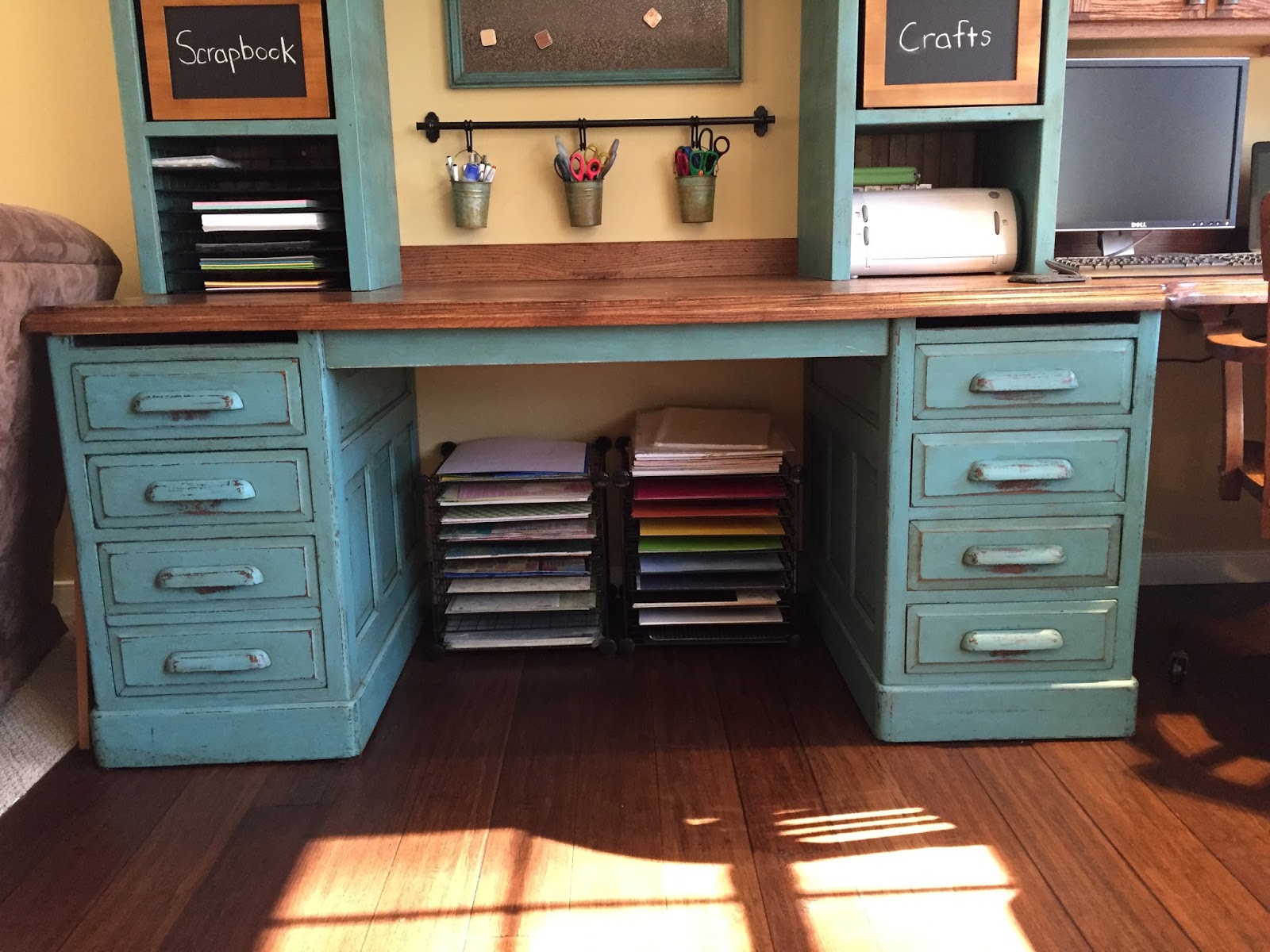 Craft Desk Project Craft Desk Project Finished!