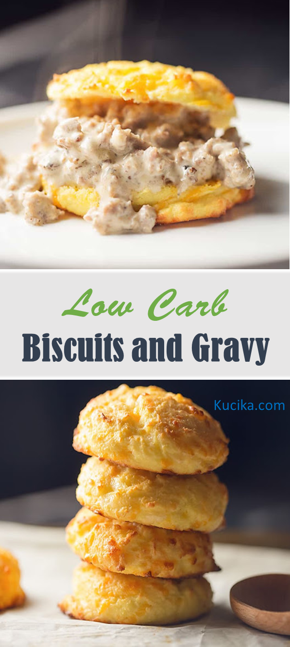Low Carb Biscuits and Gravy Recipe Food Info