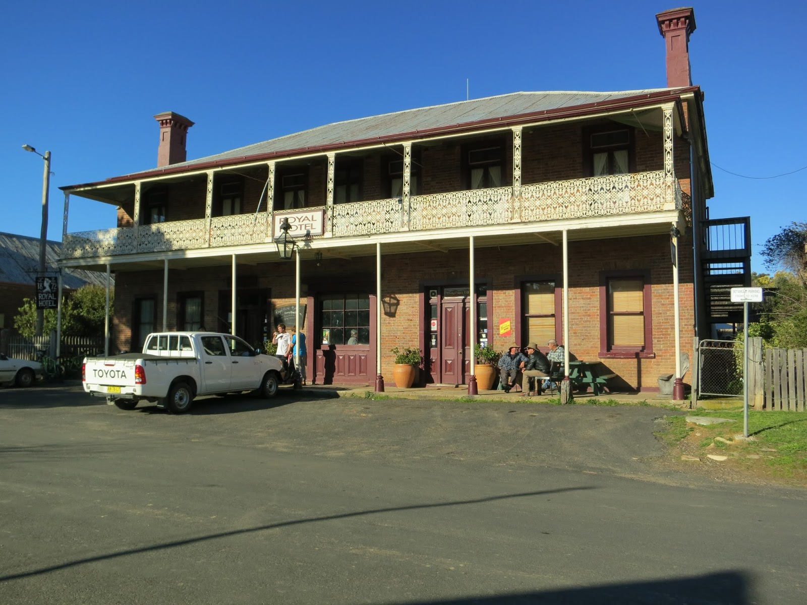 Journeys of THE SILVERY NOMAD: Camped at Hill End NSW - Gold Ghost Town
