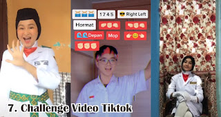 Challenge Video Tiktok merupakan salah satu ide lomba seru untuk memeriahkan hari kemerdekaan di tengah pandemi