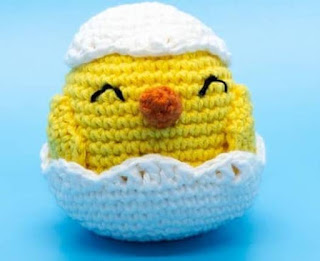 PATRON GRATIS POLLO AMIGURUMI 46882 🐤