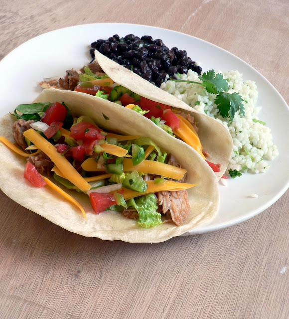 pork taco recipe, tacos in the slow cooker