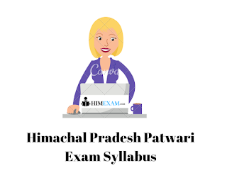 Syllabus- Himachal Pradesh Revenue Department - Patwari exam