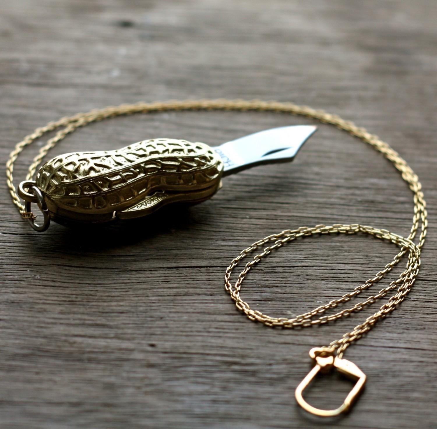 Contrary Jewelry Giveaway Peanut Pocket Knife Necklace 17 Apart