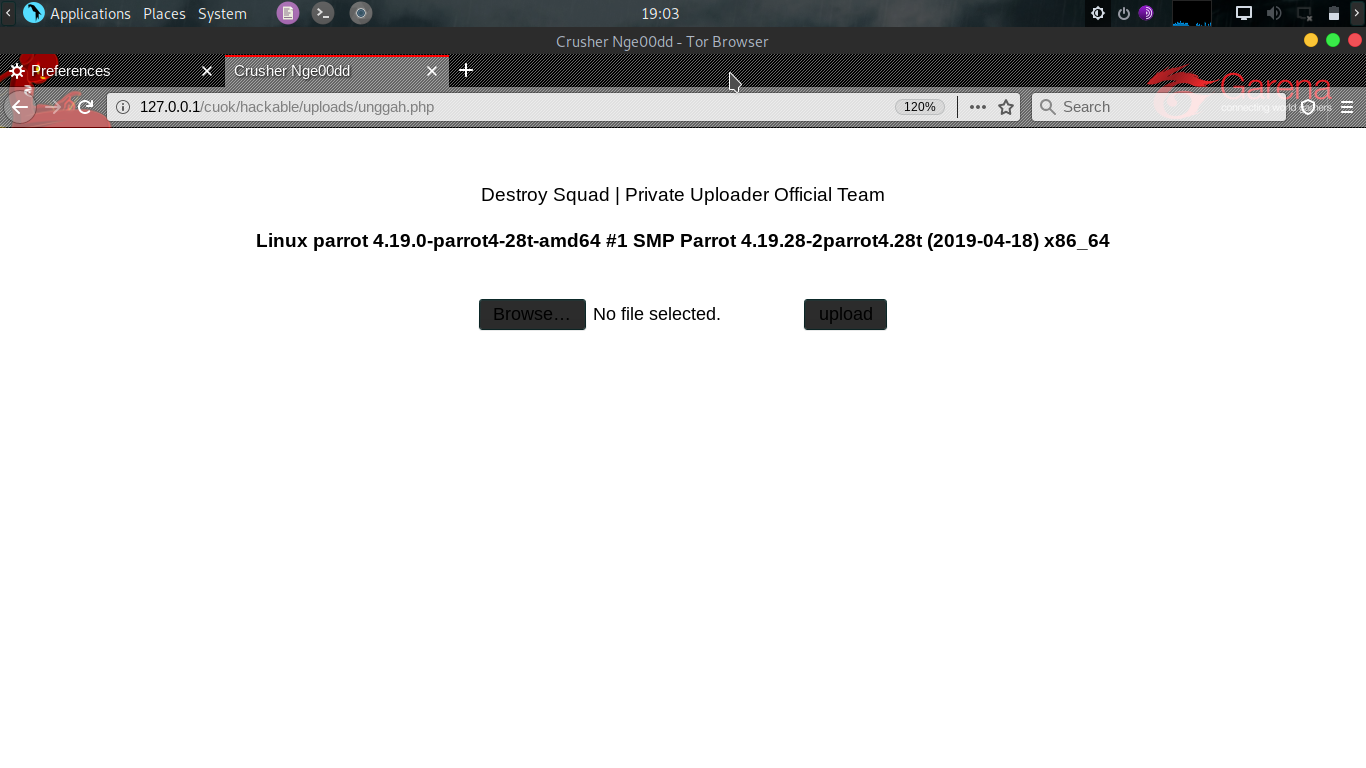 Tamper Data Menggunakan Burp Suite Destroy Squad.
