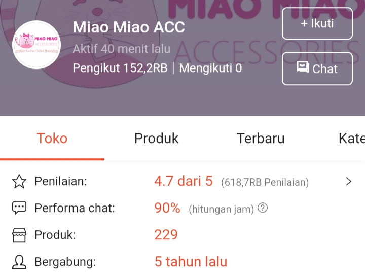 Miao Miao ACC Supplier Shopee Terbaik Kategori Handphone dan Aksesoris