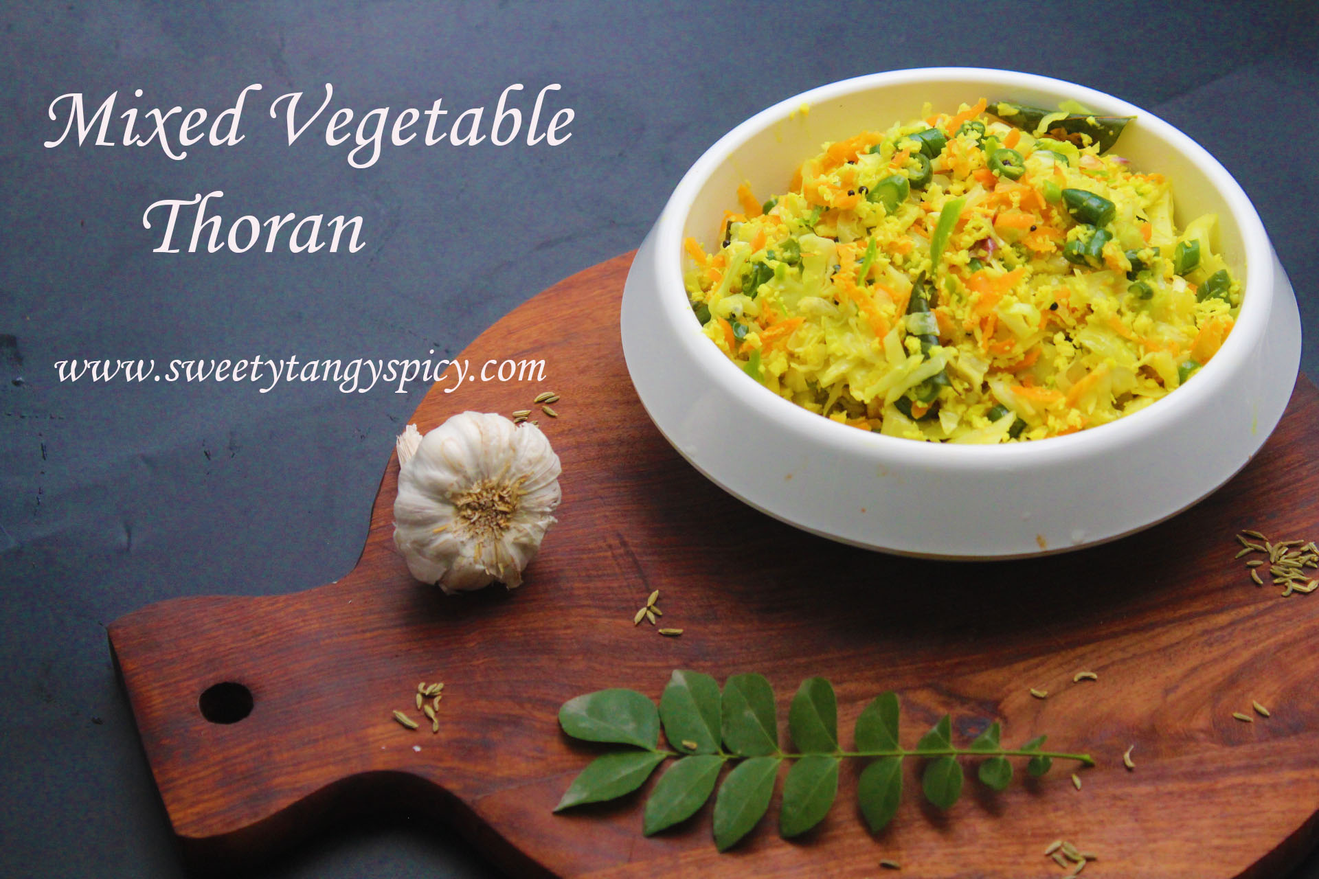 Kerala Style Mixed Vegetable Stir Fry
