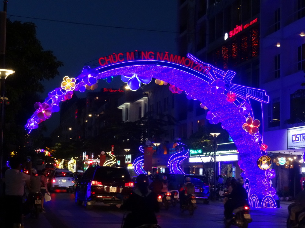 Vietnam Strolling Saigon Ho Chi Minh City at Night Travel and