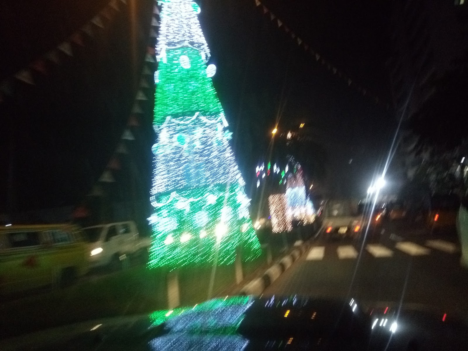 Stella Dimoko Christmas Lights in Lagos