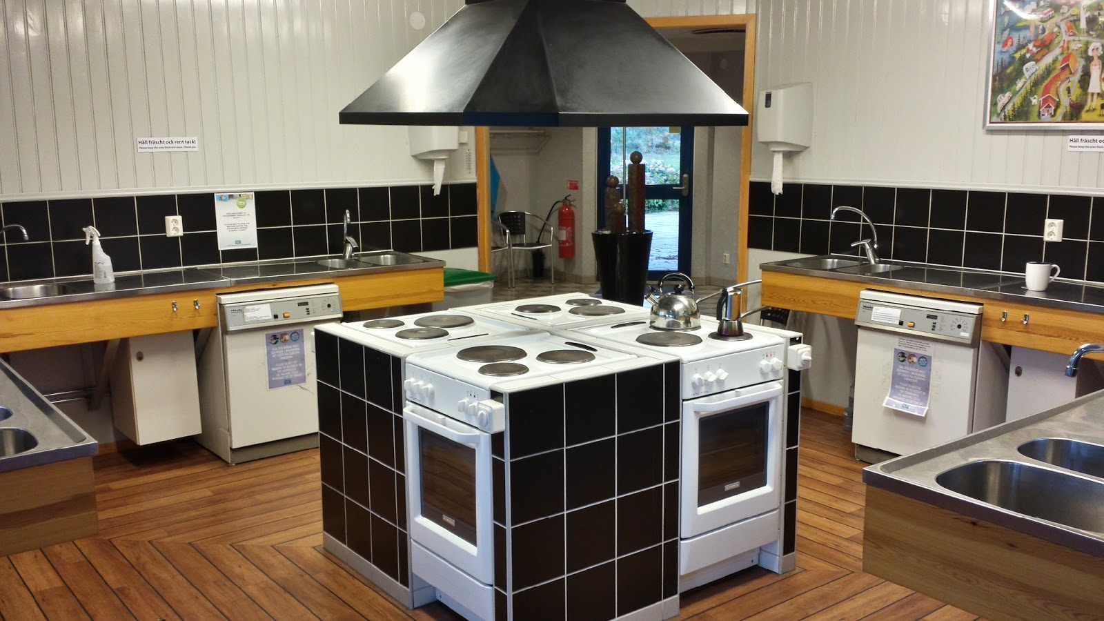 Huabas in Schweden: Tag 20: Luxus Camping hoch 2