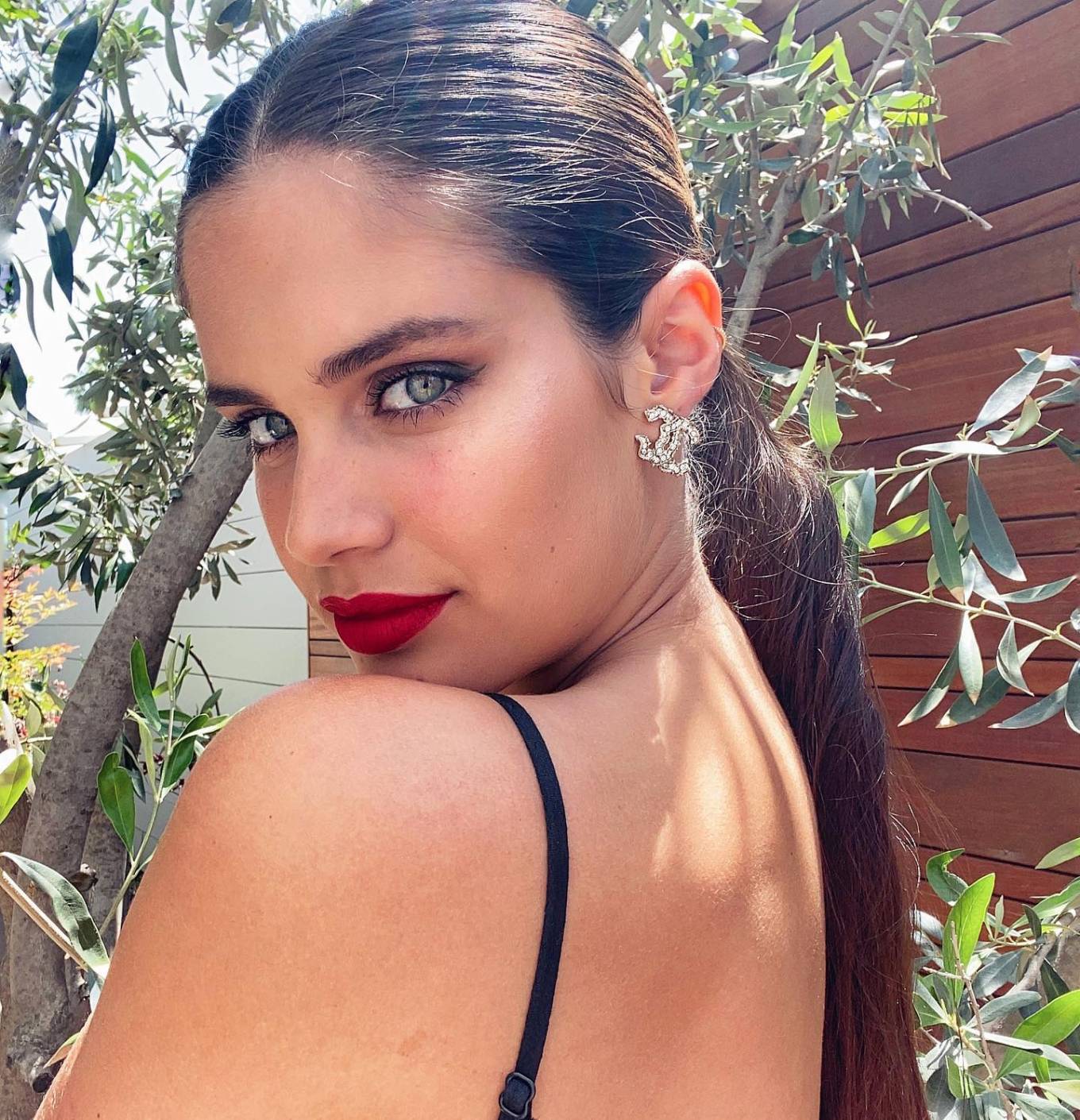 CelebPot: Sara Sampaio – Posing for @harpersbazaarus