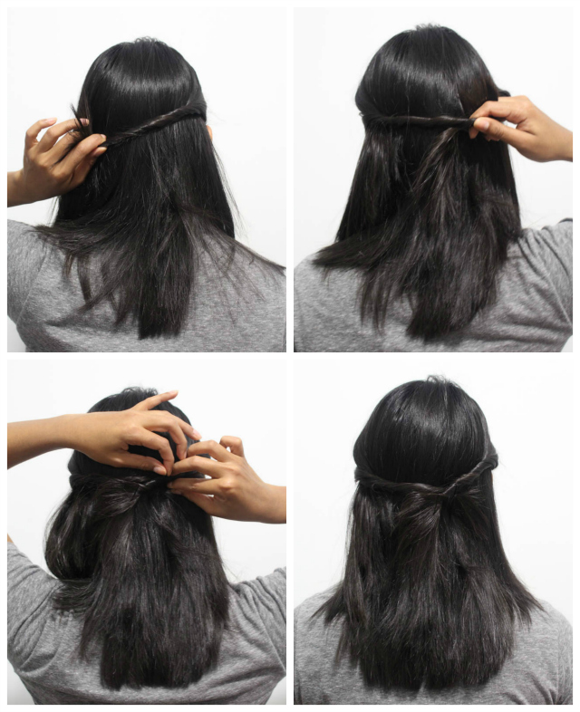 #goddystyle ,ouchless elastics, #shop , hairstyle tutorial, short hair