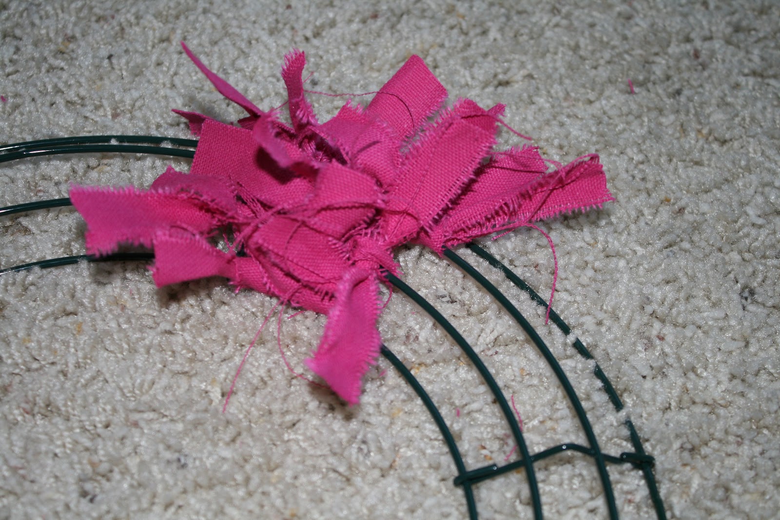 Life (and so much more) DIY {Duck Cloth} Wreath