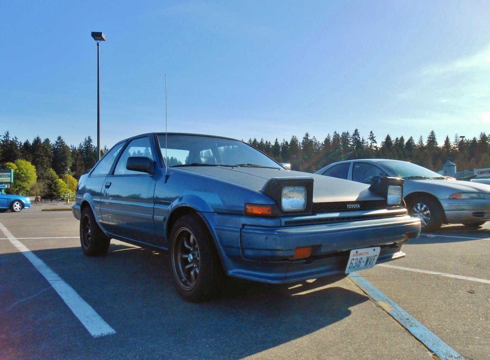 Seattle's Parked Cars: 1986 Toyota Corolla GT-S