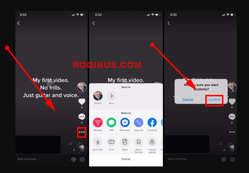 Cara Menghapus Video Di Tiktok Tanpa Harus Menunggu Roqibus Cara Menghapus Video Di Tiktok Tanpa Harus Menunggu Roqibus