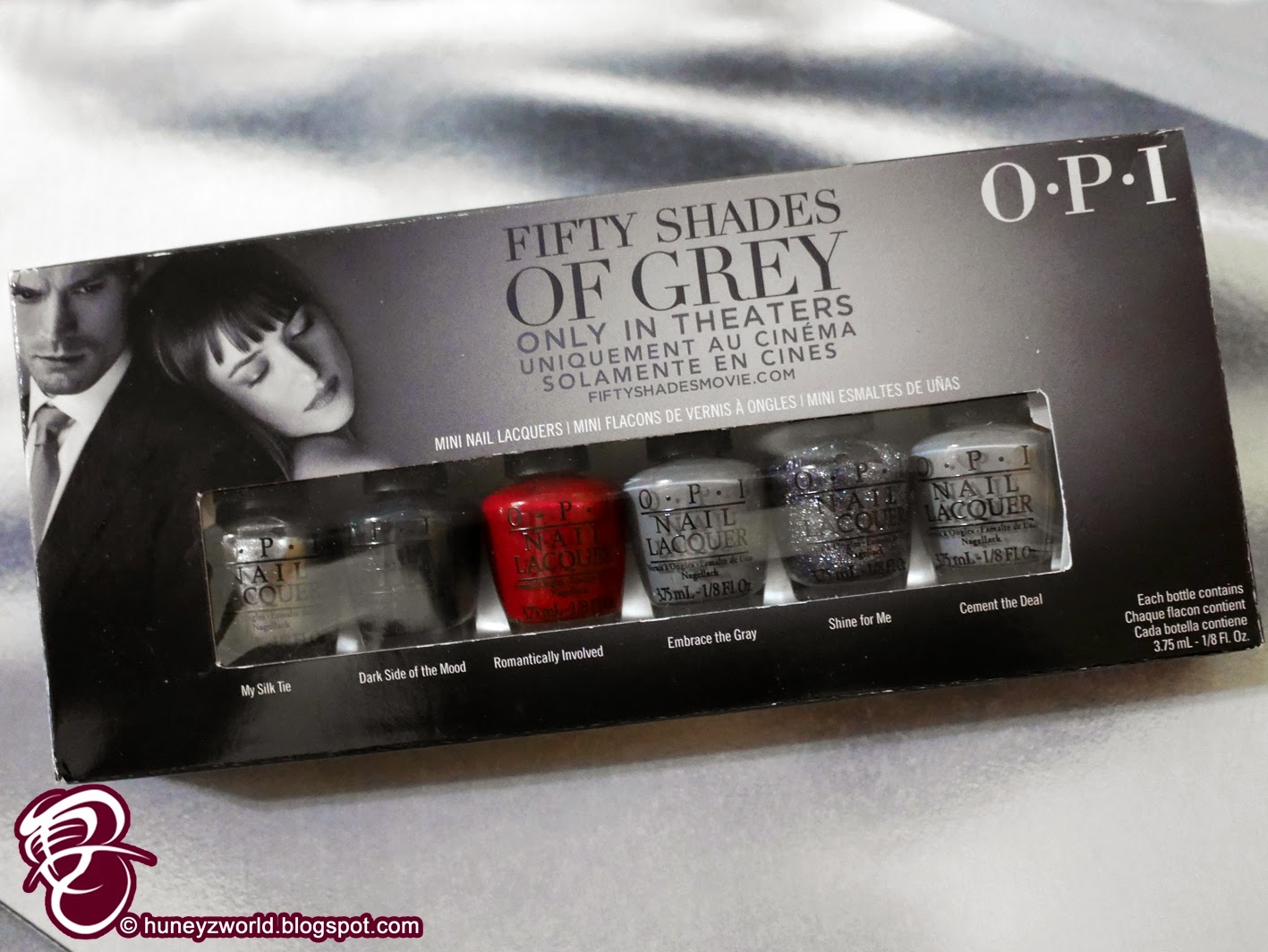 [Tried & Tested] Sexy Up With O.P.I Fifty Shades Of Grey ~ Huney'Z World