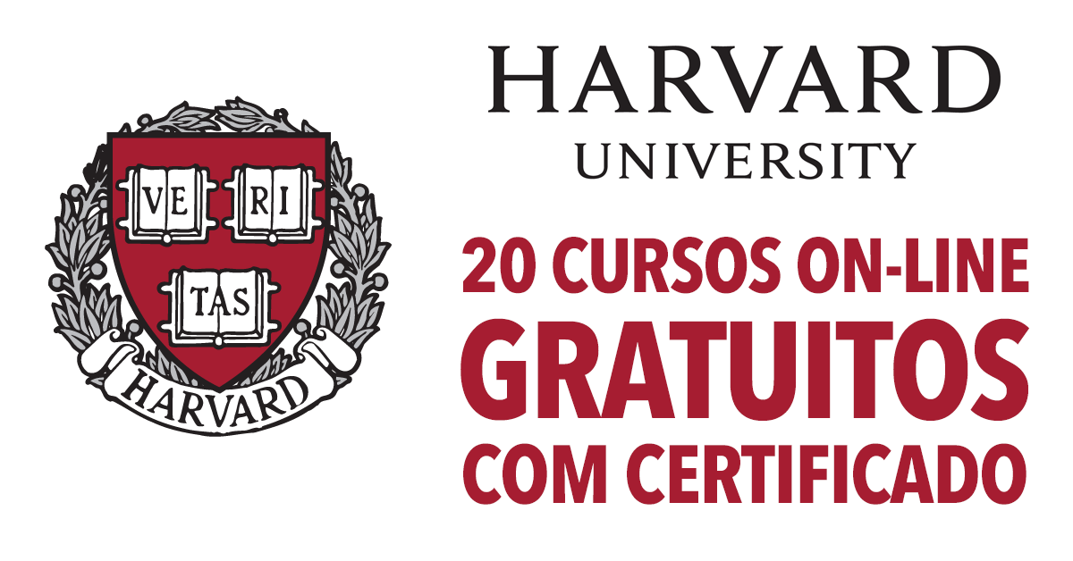 Universidade de Harvard oferece 20 cursos onlines gratuitos e com