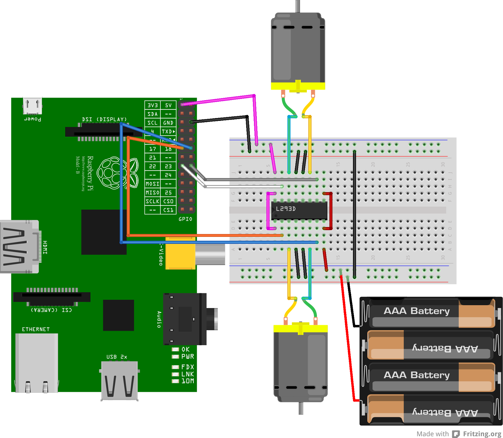 雄::gsyan: Raspberry PI : 以 Scratch 控制 GPIO