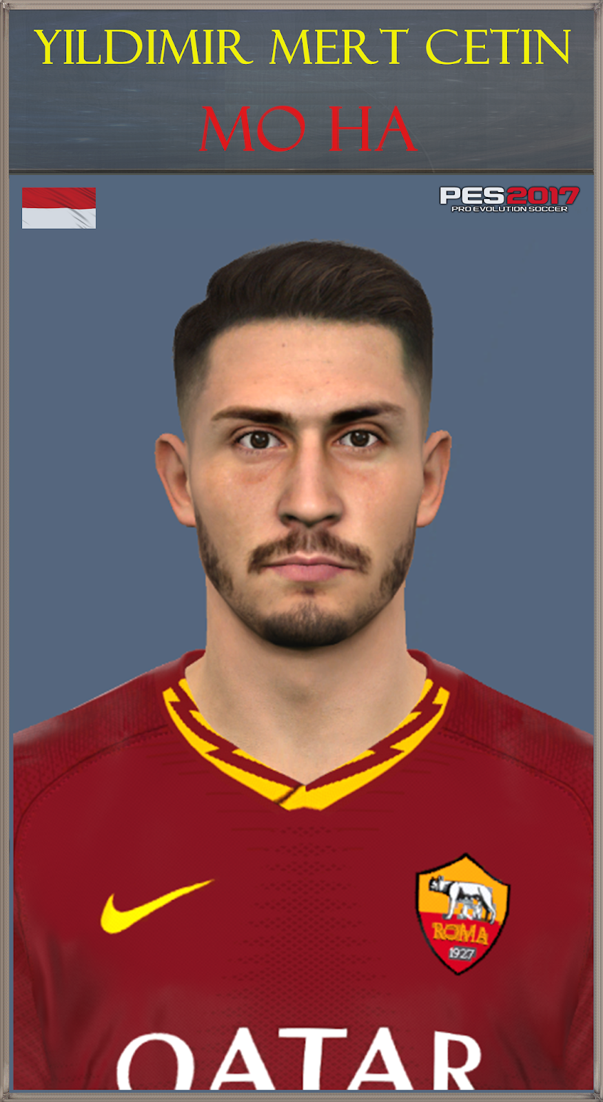 Pes 2017 Faces Yildirim Mert Cetin By Mo Ha Soccerfandom Com Free Pes Patch And Fifa Updates