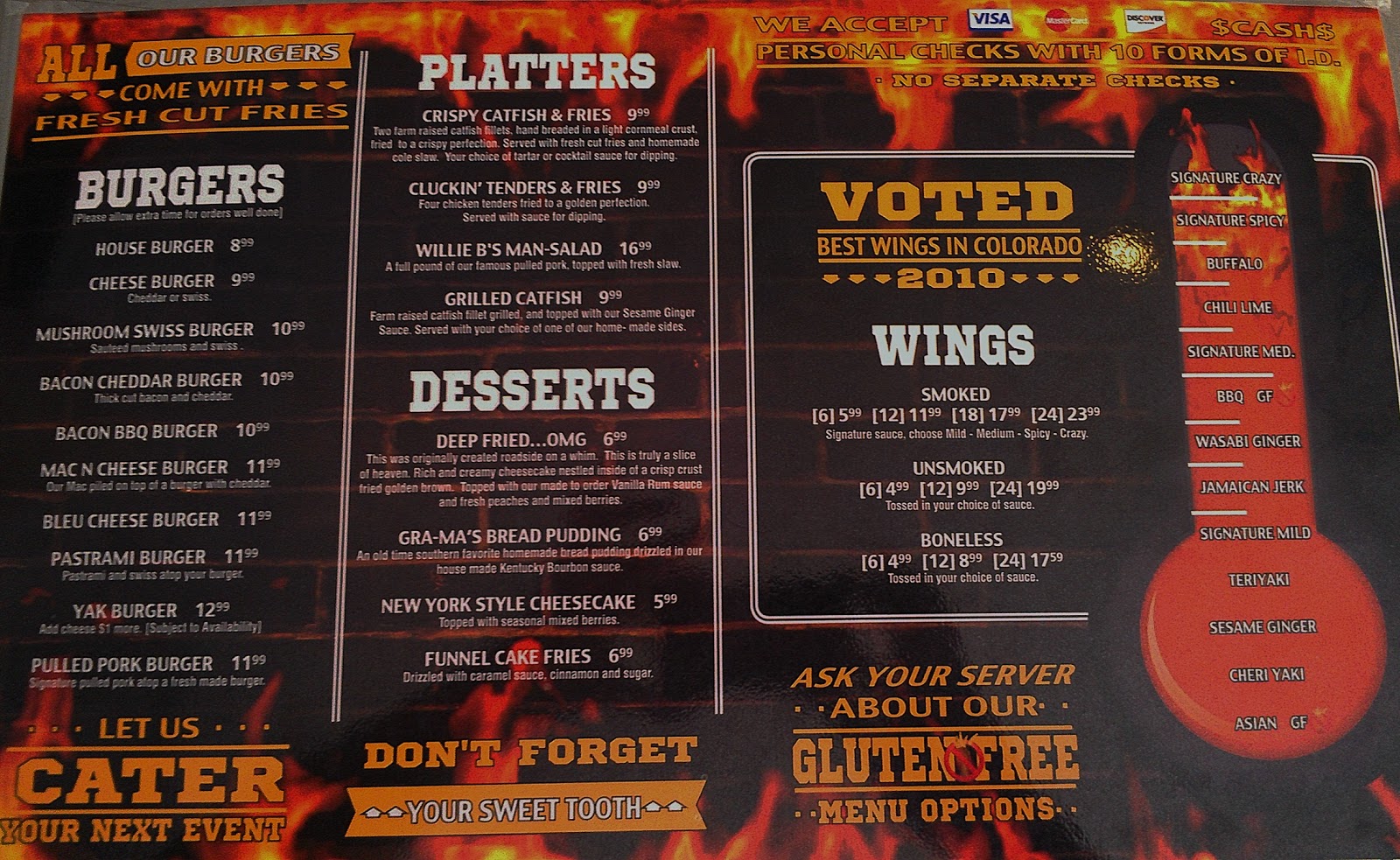 Kamikaze Dining Wingnuttz Eatery and Saloon