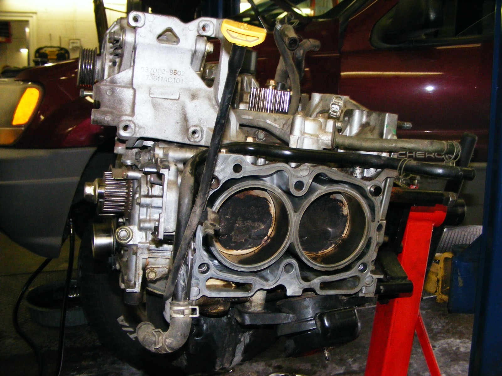 Jerry's Auto Repair shop door