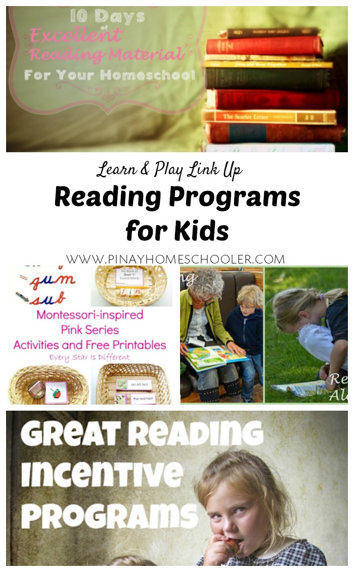 Reading Programs for Kids and {Learn & Play Link Up}