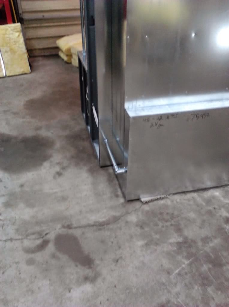 powder coating oven build wiring conduit