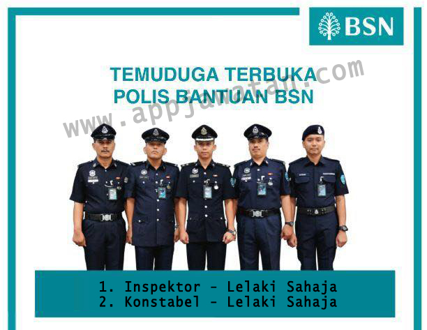 Temuduga Terbuka untuk Polis Bantuan (BSN)