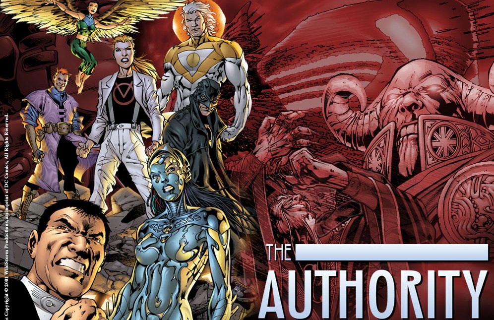 Baú de Revistas: THE AUTHORITY (1999/ WILDSTORM-DC) - MEMÓRIA MAGAZINE