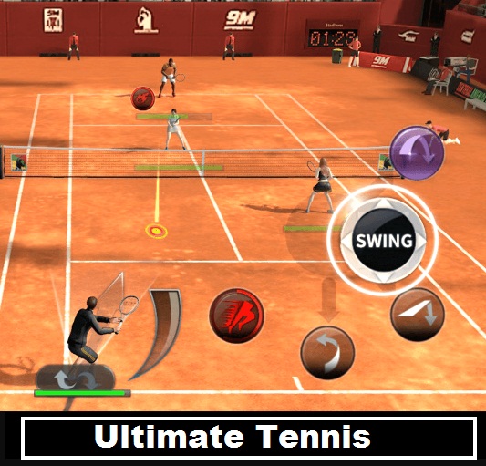 Ultimate Tennis multiplayer online android game