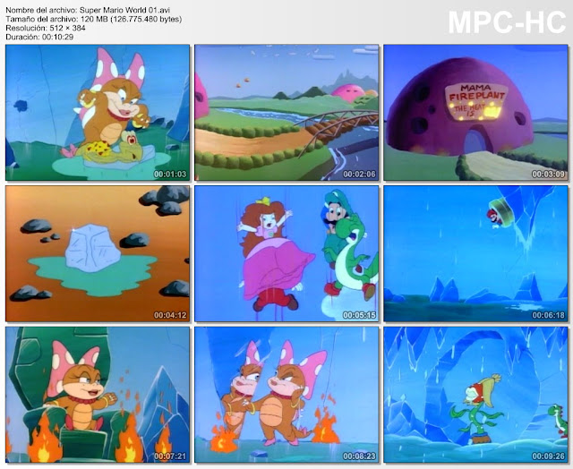 Descargar Super Mario World Serie Completa latino