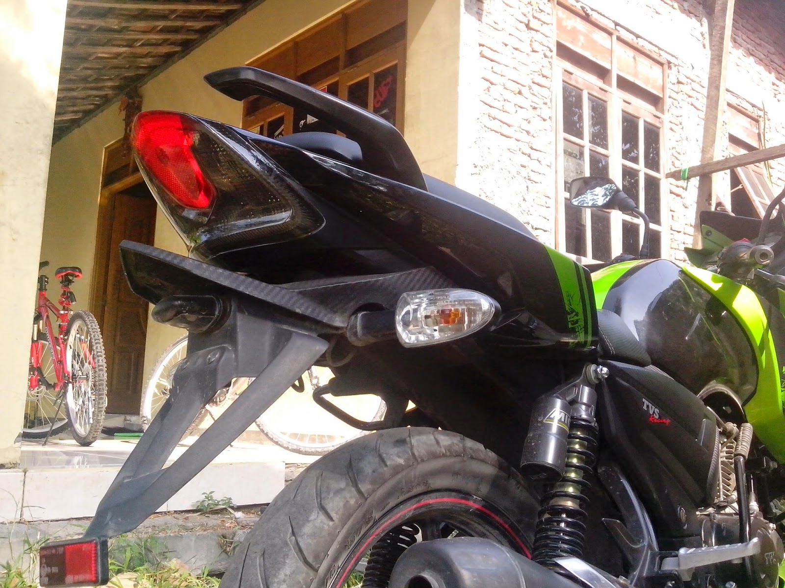 tvs apache top speed