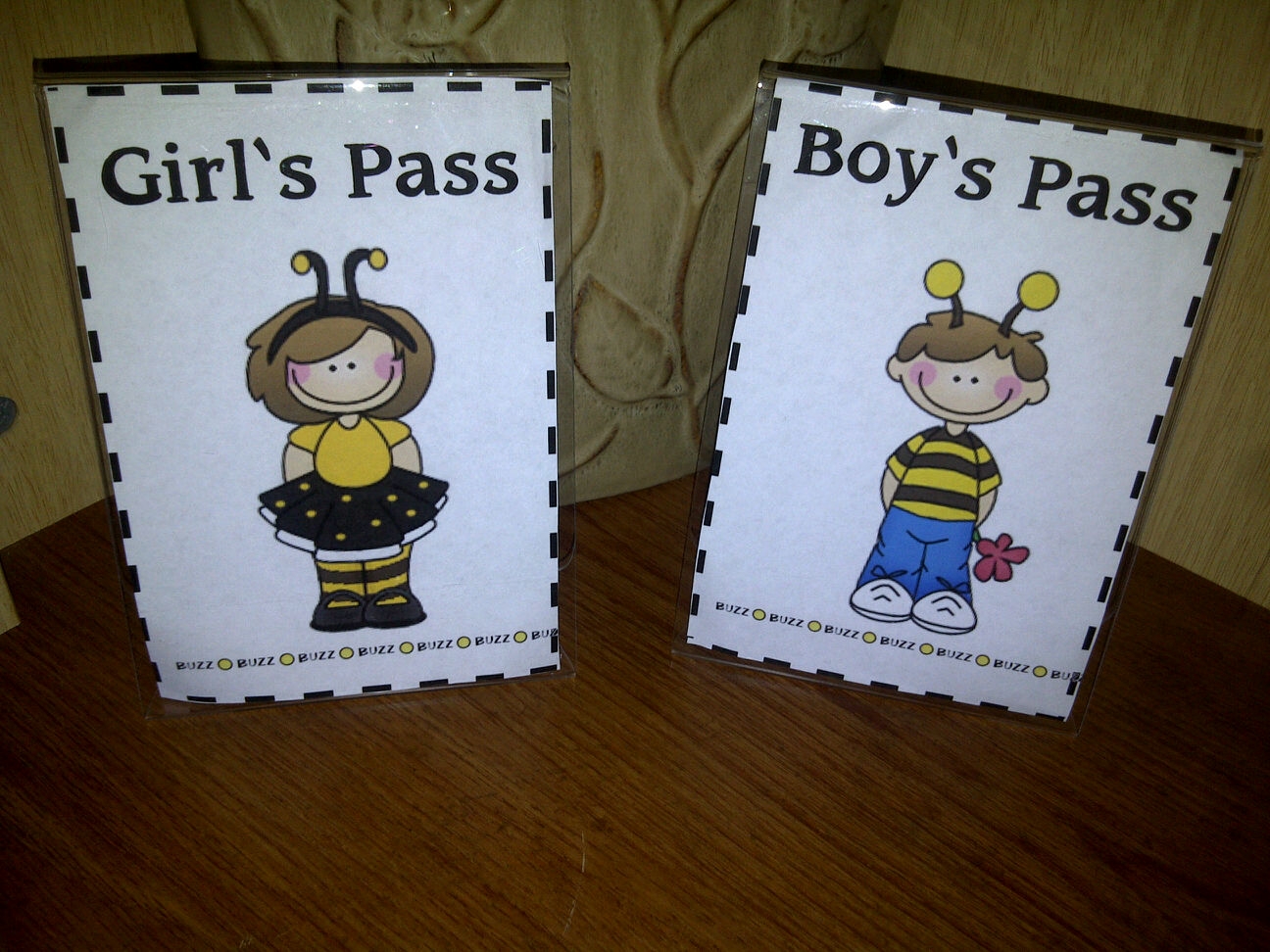 First Grade O.W.L.s Buzz to the Bathroom Passes