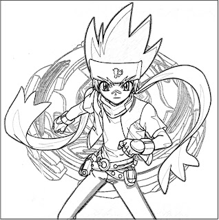 Beyblade Coloring Pages