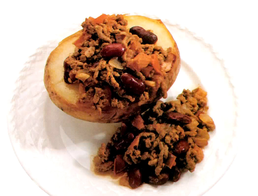 Recipes Blog Jacket Potatoes with Easy Chili Filling Recipe
