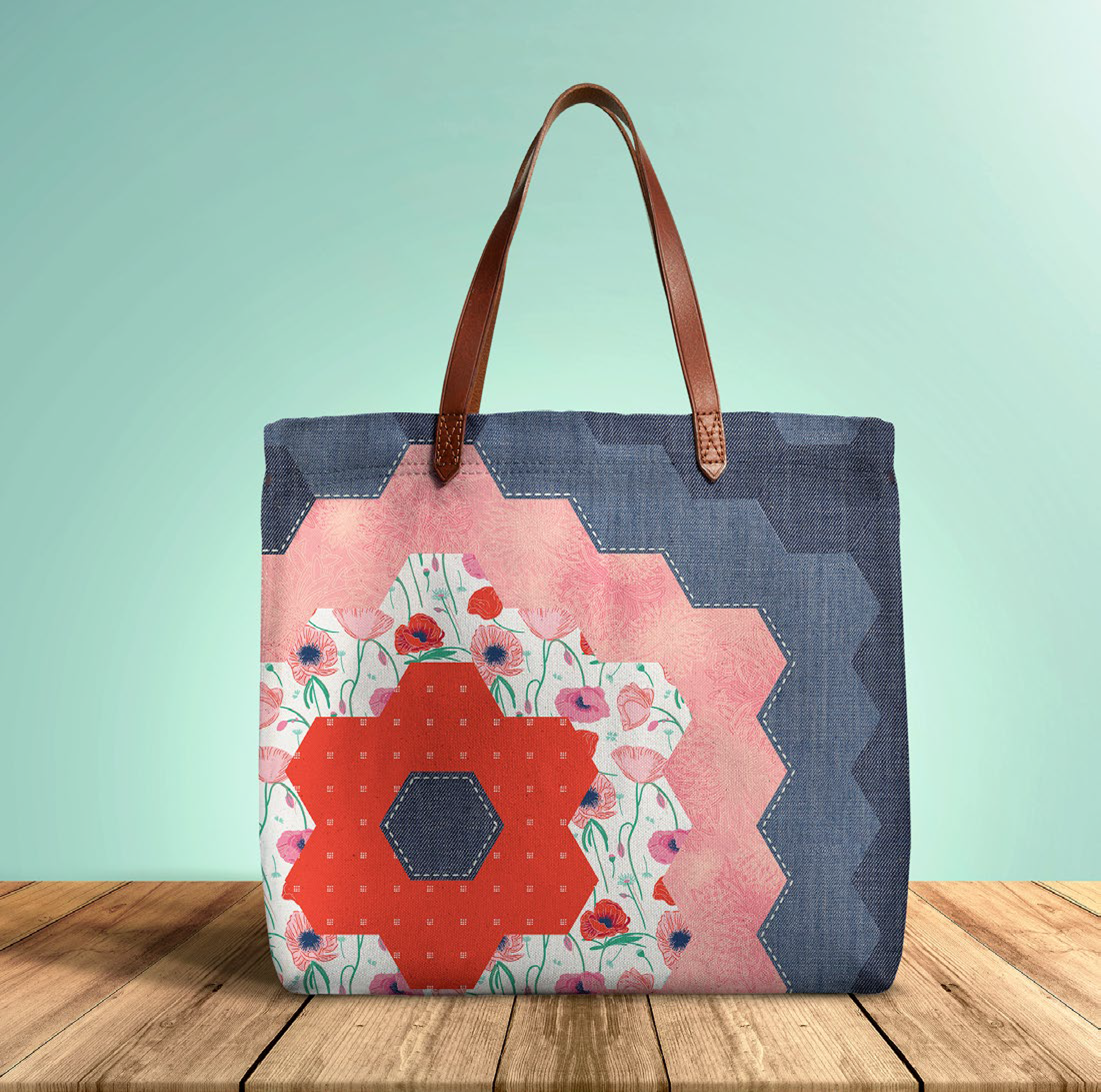 Quilt Inspiration: Free Pattern Day: Tote Bags !