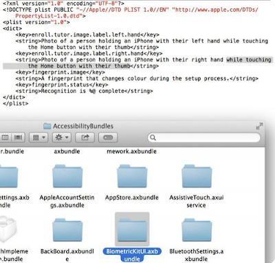 Código encontrado en iOS7 que revela posible incorporación de sensor de huellas dactilares a nuevos dispositivos Apple