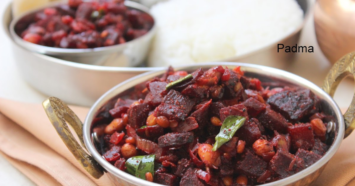 Beetroot And Peanut Stirfry