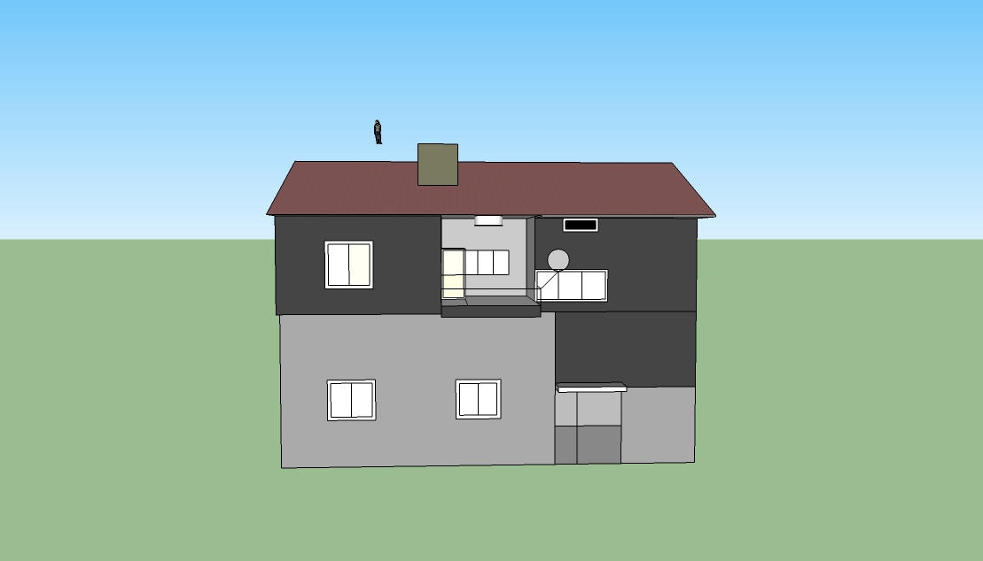 4.SINIF MATEMATİK sketchup ile ev çizimi