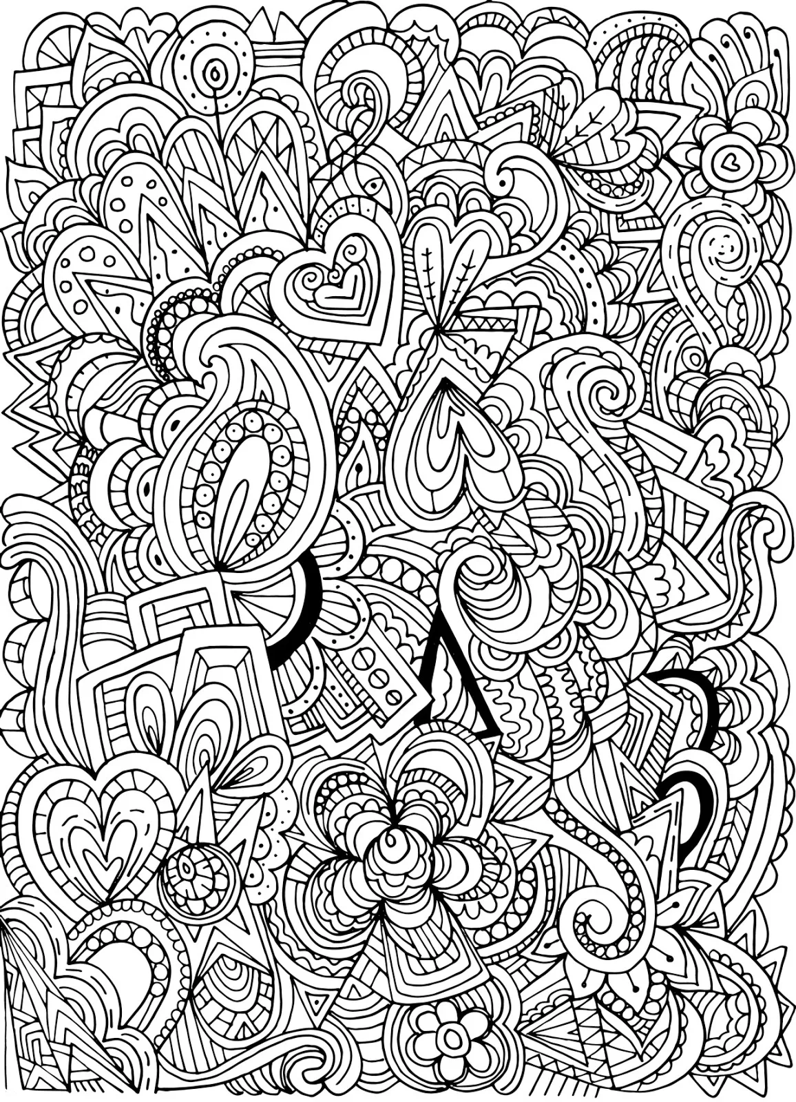 Artistic Adult Colouring Template Wallpaper for Desktop Artistic Adult Colouring Template Wallpaper for Desktop